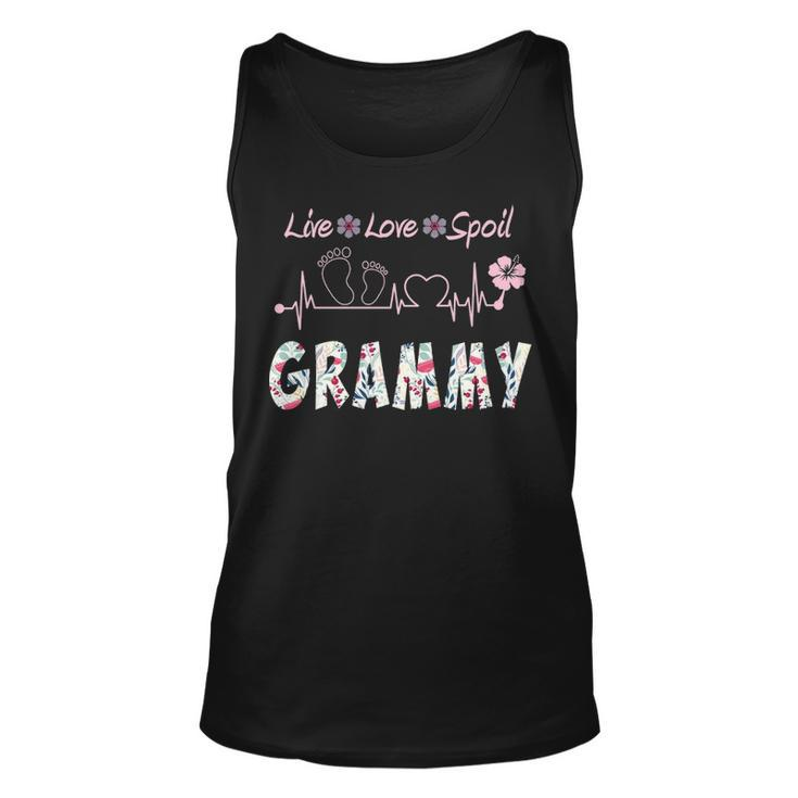 Grammy Grandma Gift   Grammy Live Love Spoil Unisex Tank Top