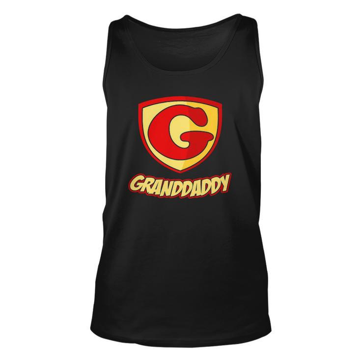 Granddaddy Superhero Boy - Fathers Day Gift Tee Unisex Tank Top