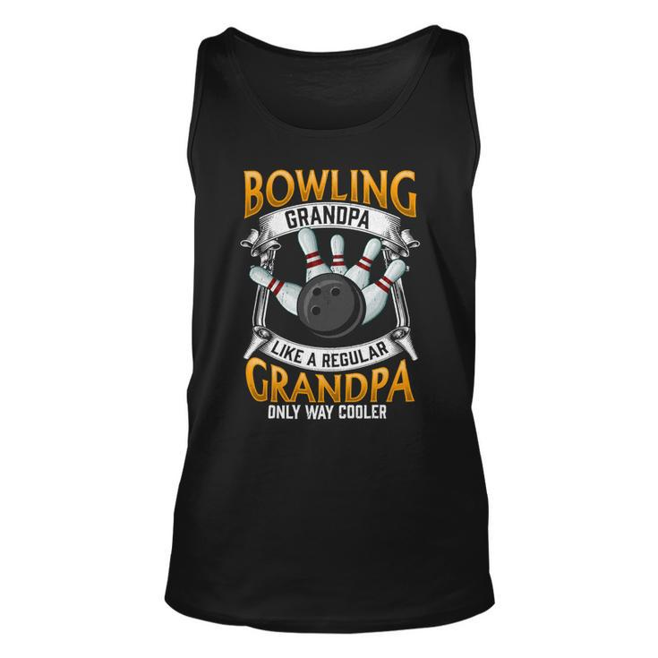 Grandfather Cool Grandad Bowler 416 Bowling Bowler Unisex Tank Top