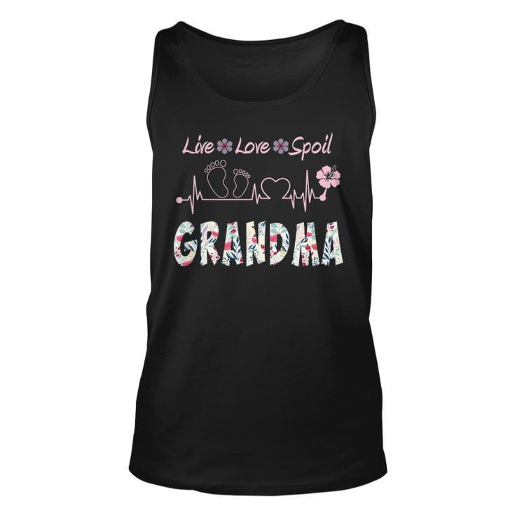 Grandma Gift   Grandma Live Love Spoil Unisex Tank Top