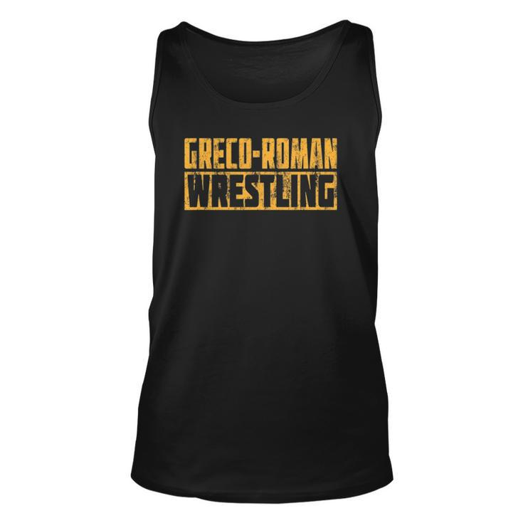 Greco Roman Wrestling Training Wrestler Outfit Unisex Tank Top