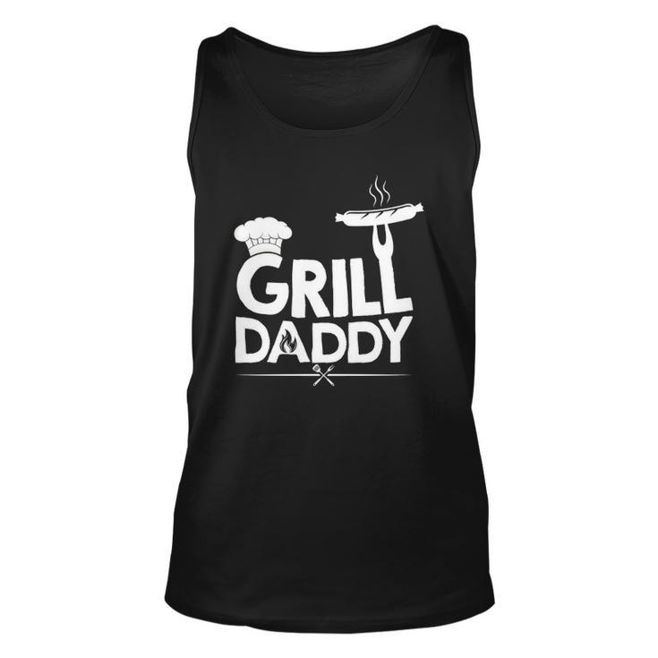 Grill Daddy Funny Grill Father Grill Dad Fathers Day Unisex Tank Top