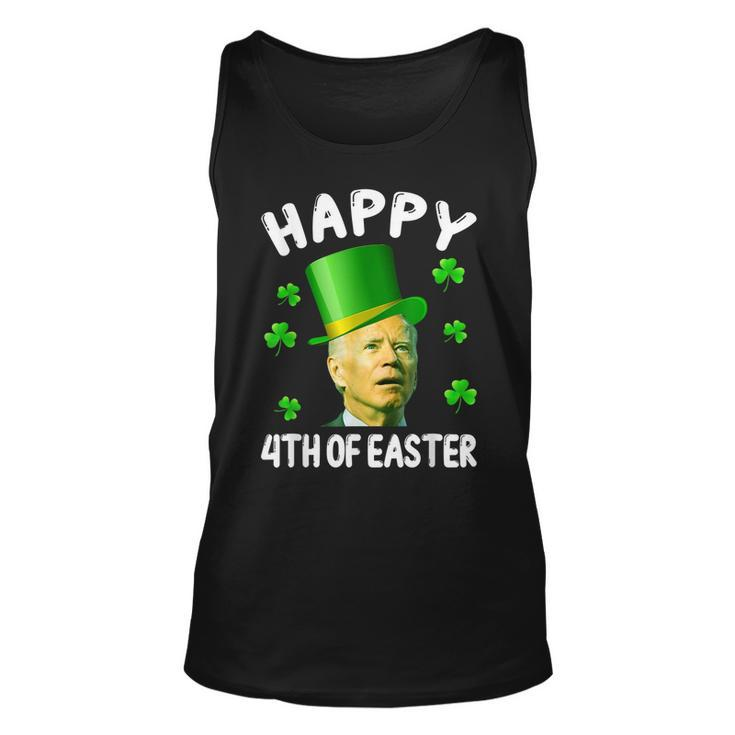 Happy 4Th Of Easter Funny Biden St Patricks Day  Unisex Tank Top