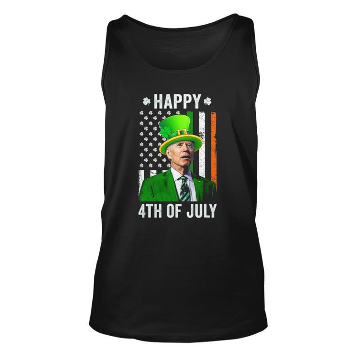 Happy 4Th Of July Joe Biden St Patricks Day Leprechaun Hat Unisex Tank Top