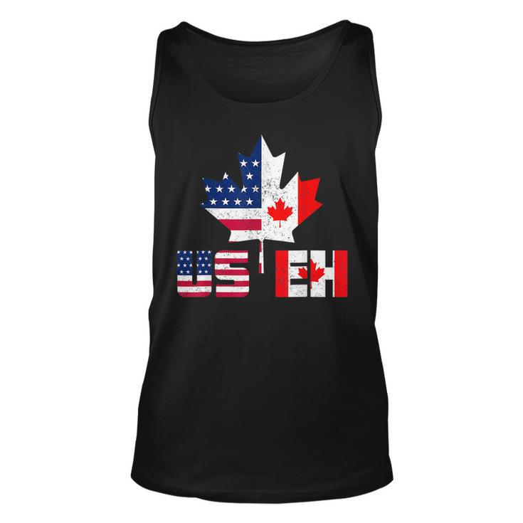 Happy Canada Day  Usa Pride Us Flag Day Useh Canadian  Unisex Tank Top