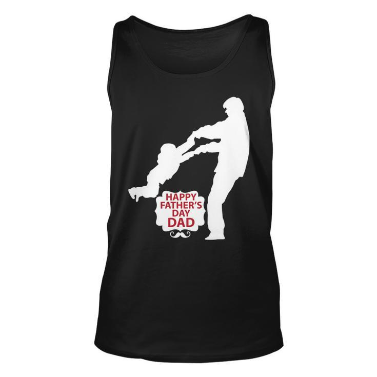 Happy Father Day Papa T-Shirt Fathers Day Gift Unisex Tank Top