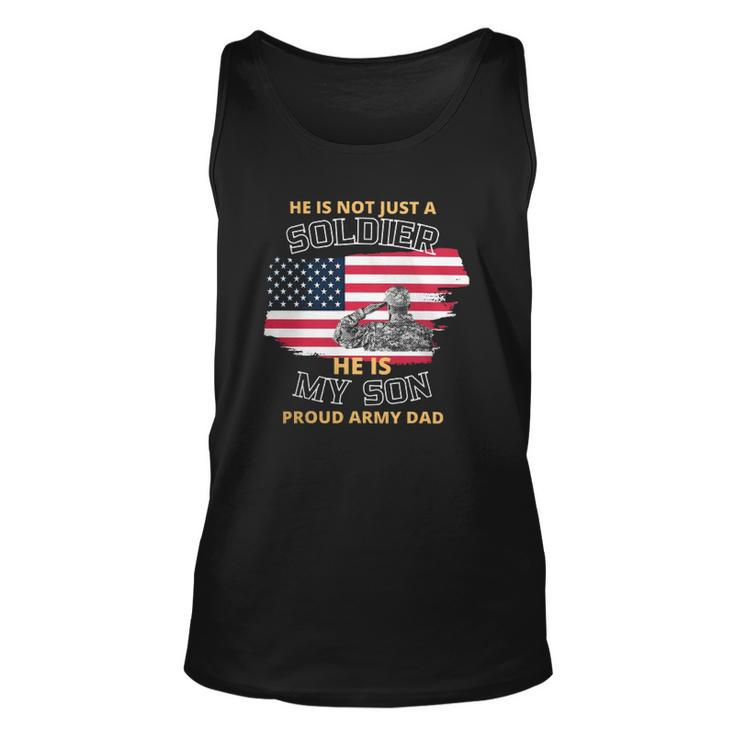 He Is Not Just A Soldier  He Is My Son Unisex Tank Top