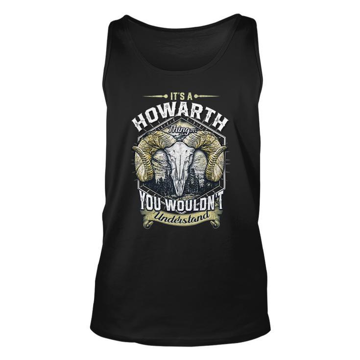 Howarth Name Shirt Howarth Family Name V4 Unisex Tank Top