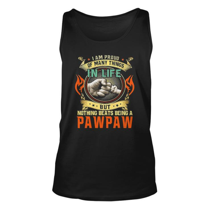 I Am Proud Of Many Things In Life Pawpaw Unisex Tank Top