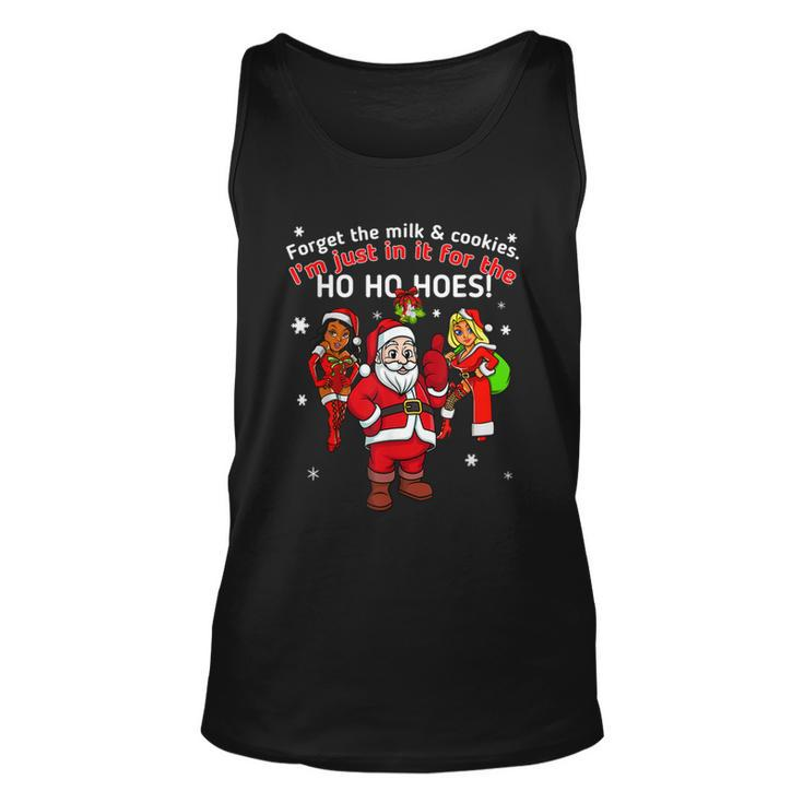 I Do It For The Hos Santa Funny Inappropriate Christmas Men  Unisex Tank Top