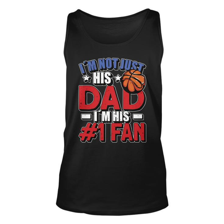 Im Not Just His Dad Father´S Day 4Th Of July Basketball   Unisex Tank Top