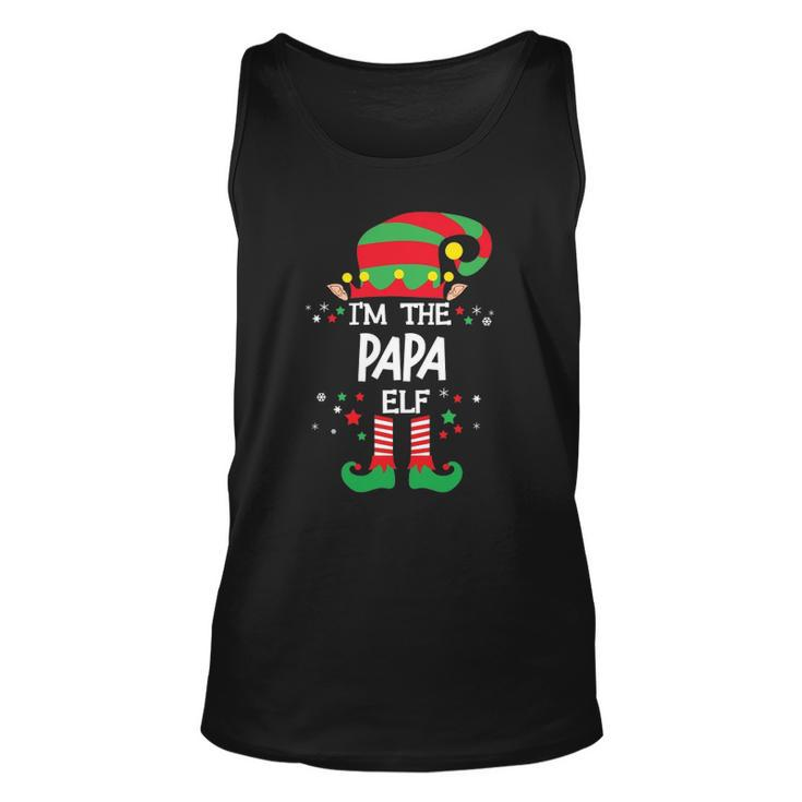 Im The Papa Elf Group Matching Christmas Pajama Unisex Tank Top