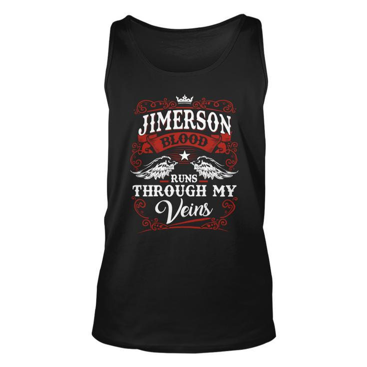 Jimerson Name Shirt Jimerson Family Name Unisex Tank Top