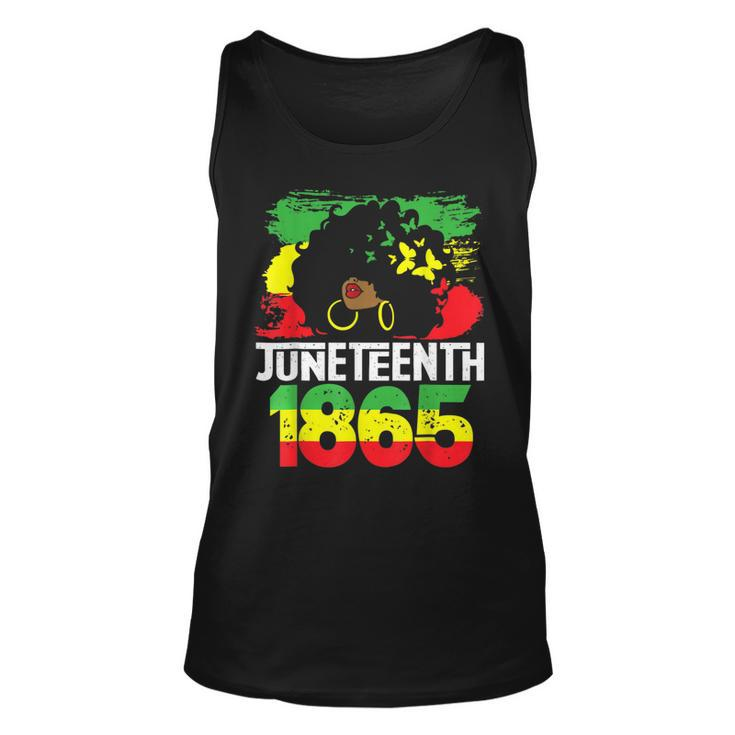 Juneteenth Is My Independence Day Black Women Freedom 1865 Tank Top