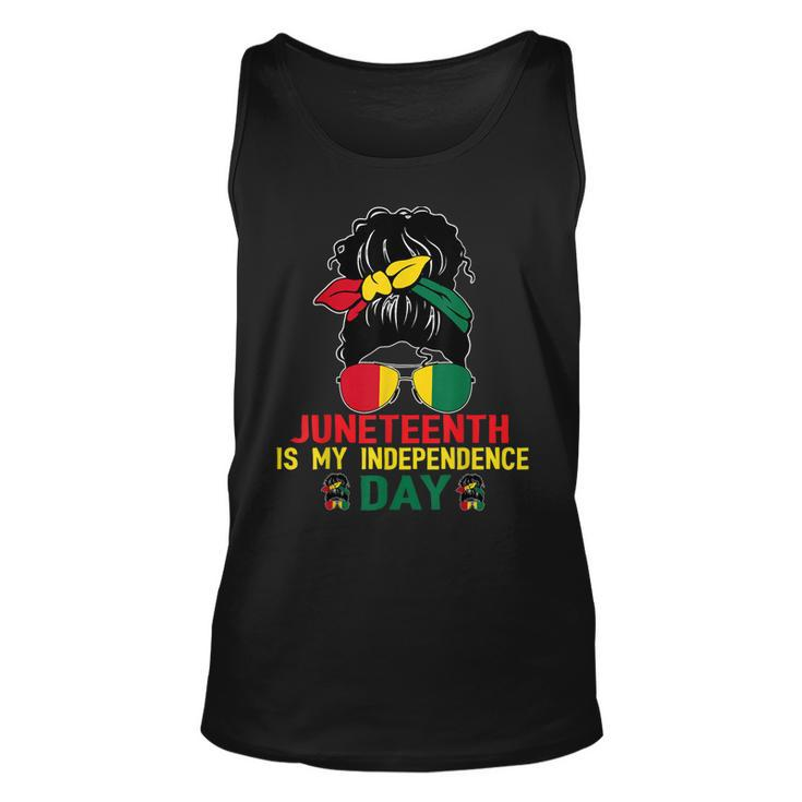Juneteenth Is My Independence Day Black Girl 4Th Of July  Unisex Tank Top