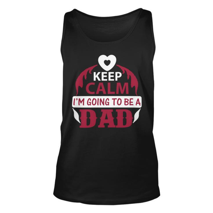 Keep Clam Papa T-Shirt Fathers Day Gift Unisex Tank Top