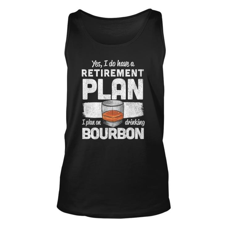 Mens Kentucky Bourbon Whiskey Retirement Malt Whisky Retiree Tank Top