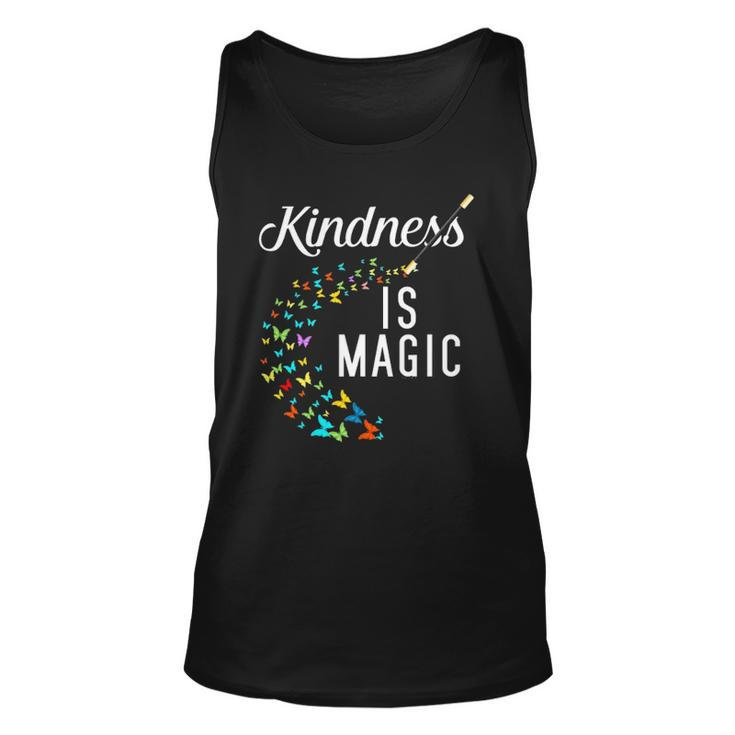 Kindness Is Magic Butterflies Kind Teacher Appreciation Tank Top