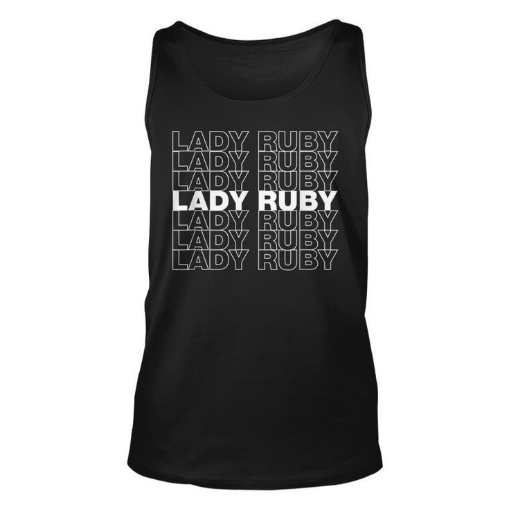 Lady Ruby I Stand With Lady Ruby Freeman  Unisex Tank Top