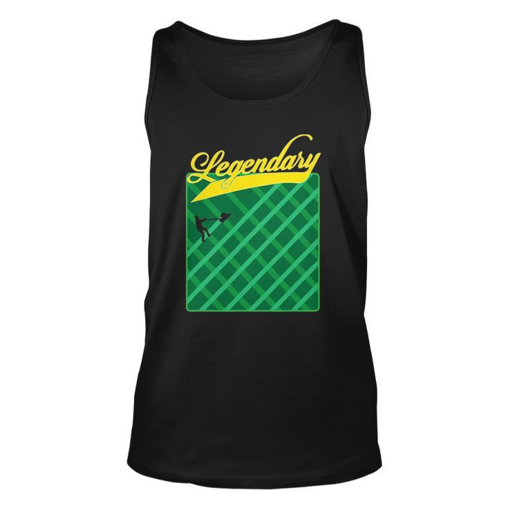 Lawn Mowing Grass Stripes Dad  Funny Mow The Grass Unisex Tank Top