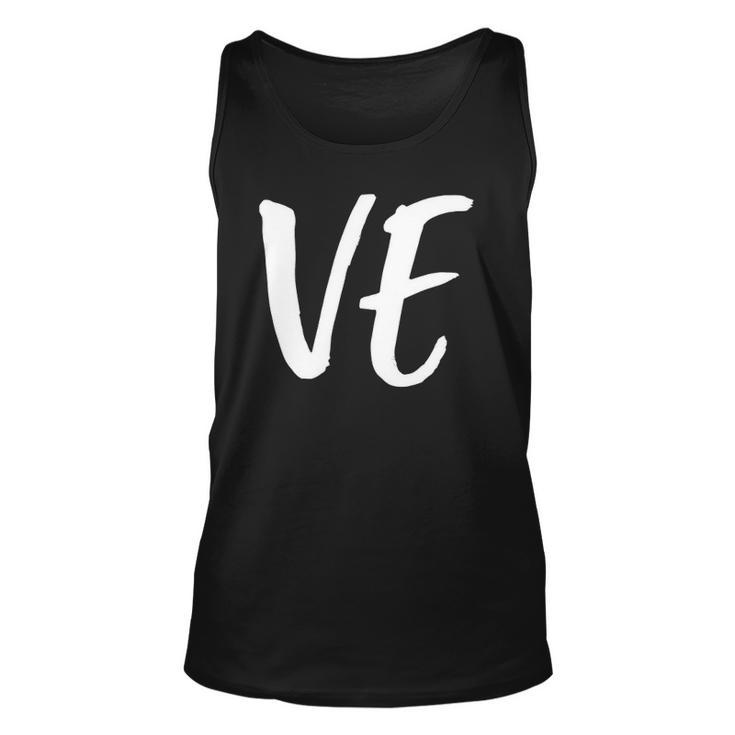 Womens Lo Ve Love Matching Couple Husband Wife Valentines Day Tank Top