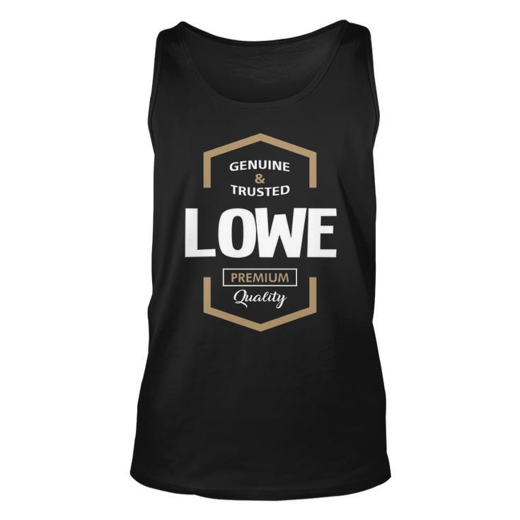 Lowe Name Gift   Lowe Premium Quality Unisex Tank Top