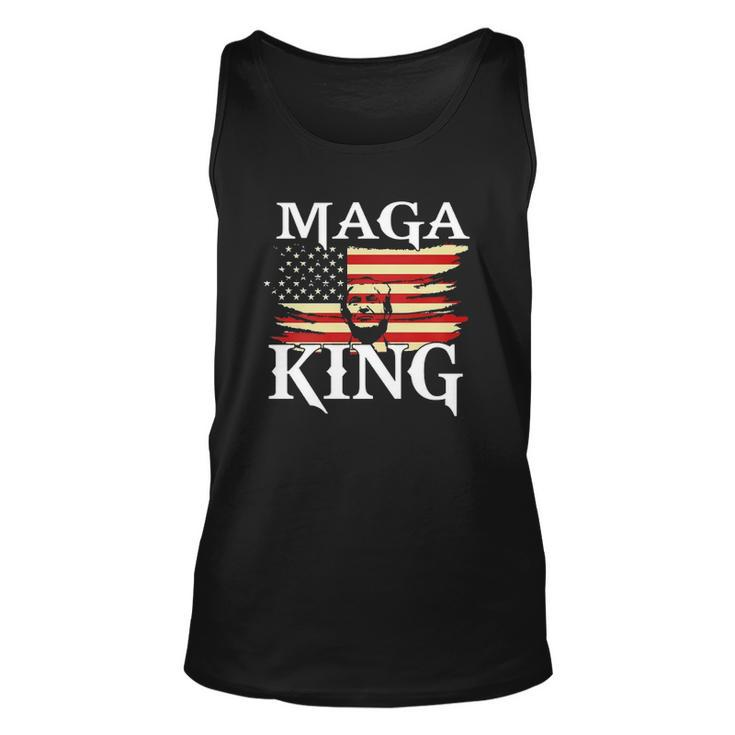 Maga King American Patriot Trump Maga King Republican Gift Unisex Tank Top