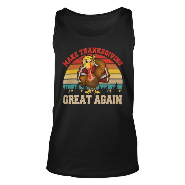 Make Thanksgiving Great Again Funny 4 Shirt Unisex Tank Top