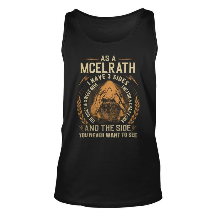 Mcelrath Name Shirt Mcelrath Family Name V4 Unisex Tank Top