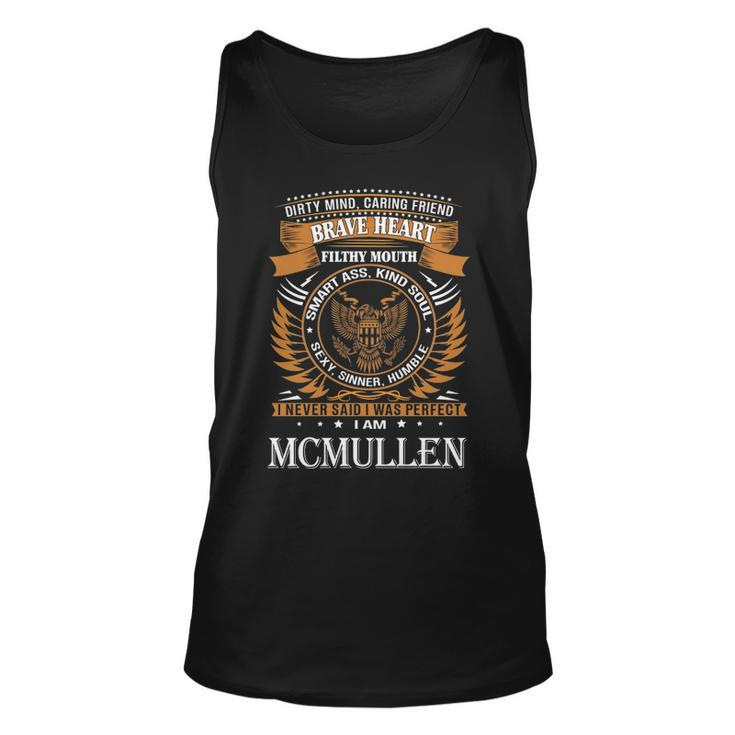 Mcmullen Name Gift   Mcmullen Brave Heart Unisex Tank Top