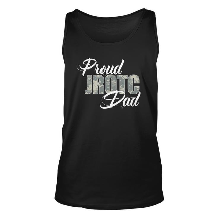 Mens Awesome Proud Jrotc Dad  For Dads Of Jrotc Cadets Unisex Tank Top