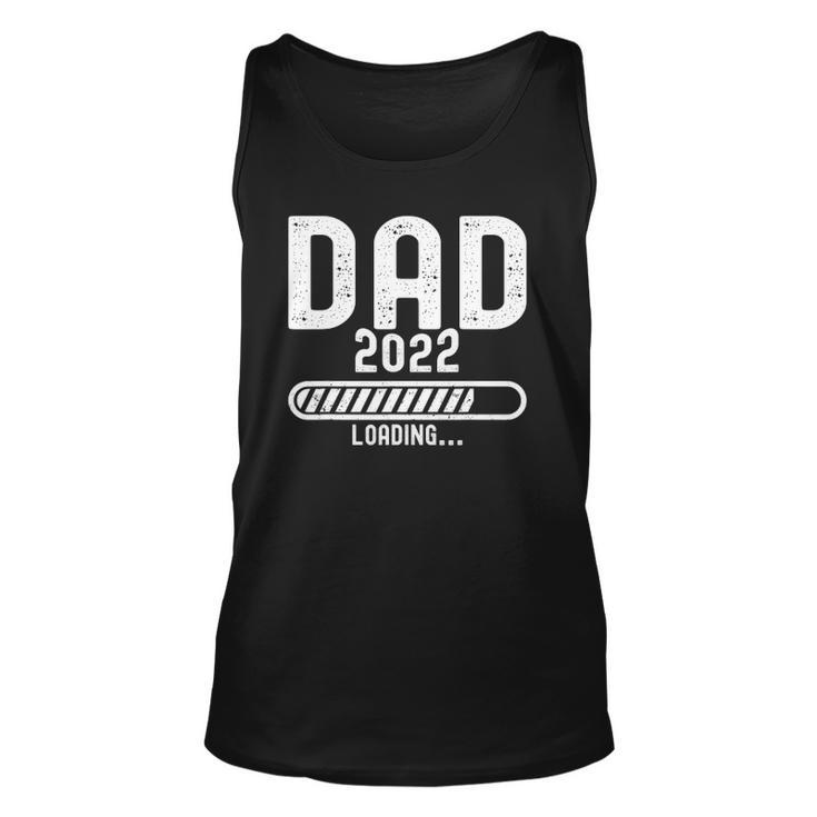 Mens Baby Announcement With Daddy 2022 Loading Unisex Tank Top