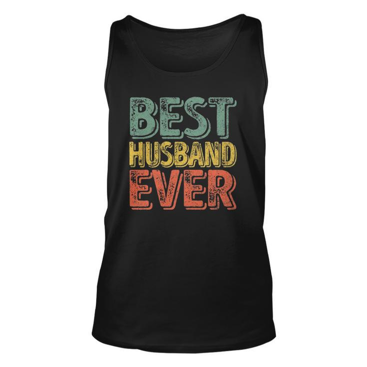 Mens Best Husband Ever  Funny Christmas Gift Fathers Day Unisex Tank Top