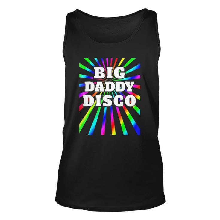 Mens Big Daddy Disco  Disco Party  70S 80S Party Unisex Tank Top