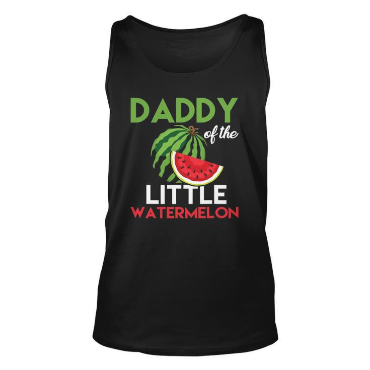 Mens Cute Watermelon Daddy Design Dad For Men Unisex Tank Top