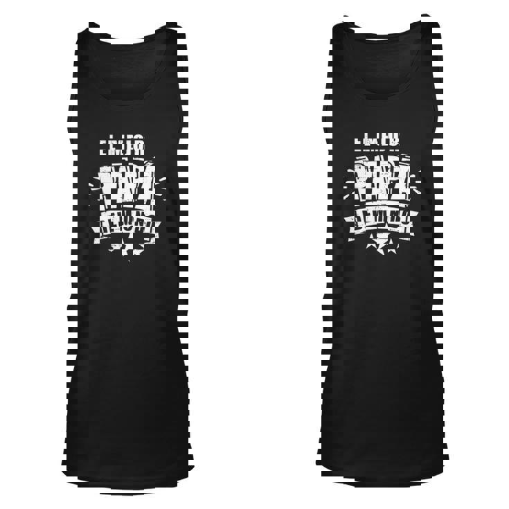 Mens El Mejor Papá Del Mundo Para Dia Del Padre  Unisex Tank Top