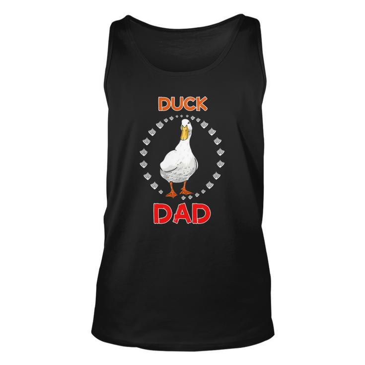 Mens Funny Duck Dad Duck Lover Funny Duck Owner For Men Unisex Tank Top