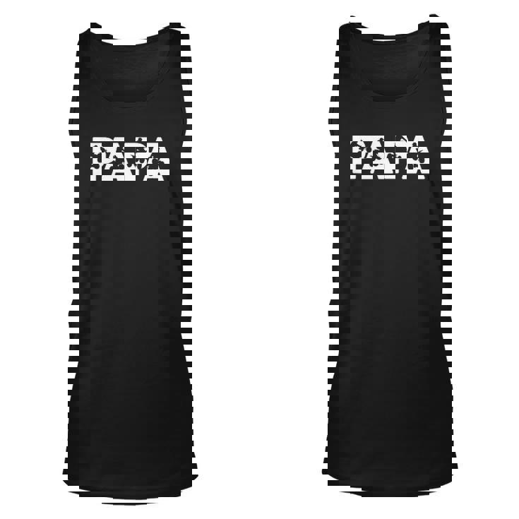 Mens Funny Fathers Day Gift For Dad Papa Atv Quad Wheeler Unisex Tank Top