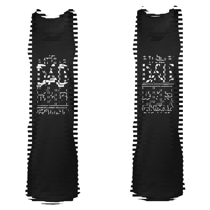 Mens I Tell Dad Jokes Periodically Chemistry Dad Jokes Unisex Tank Top