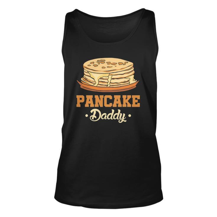 Mens Pancake Daddy Breakfast Food Pancake Maker Men Pancake Unisex Tank Top
