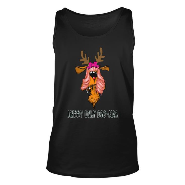 Merry Ugly Dog - Mas Unisex Tank Top