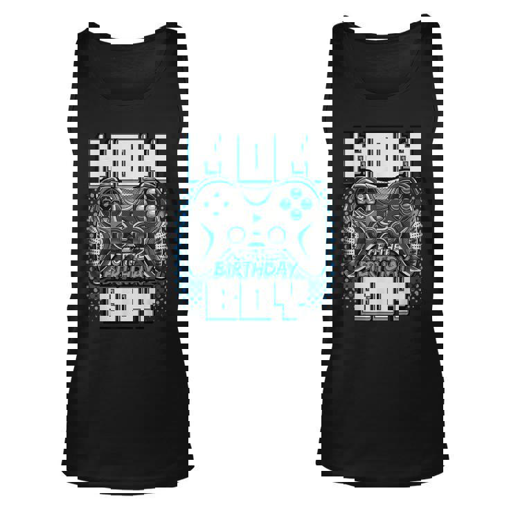 Mom Of The Birthday Boy Matching Video Game Birthday Party  Unisex Tank Top