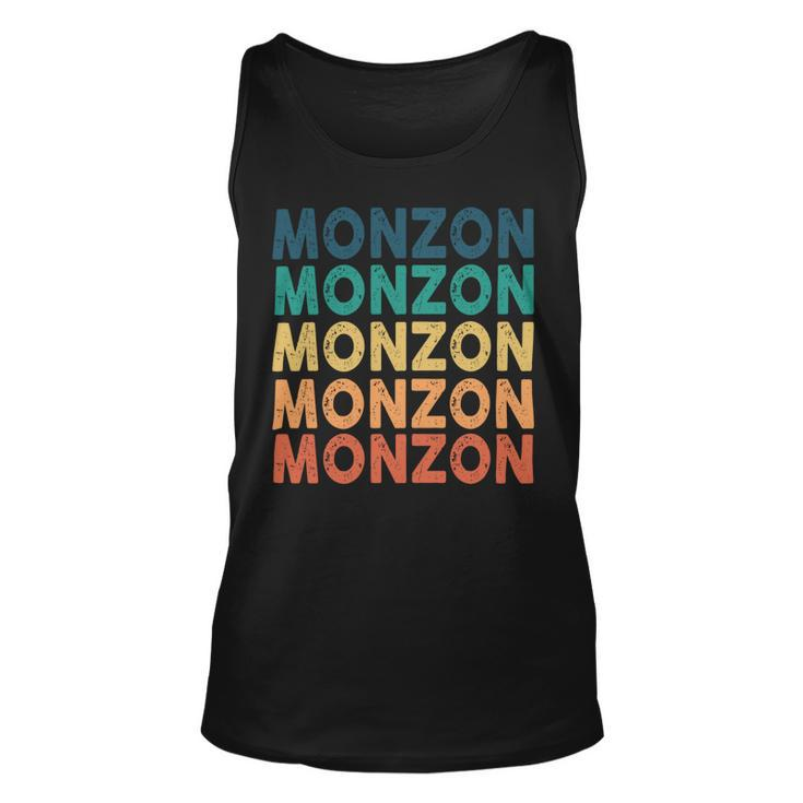 Monzon Name Shirt Monzon Family Name Unisex Tank Top