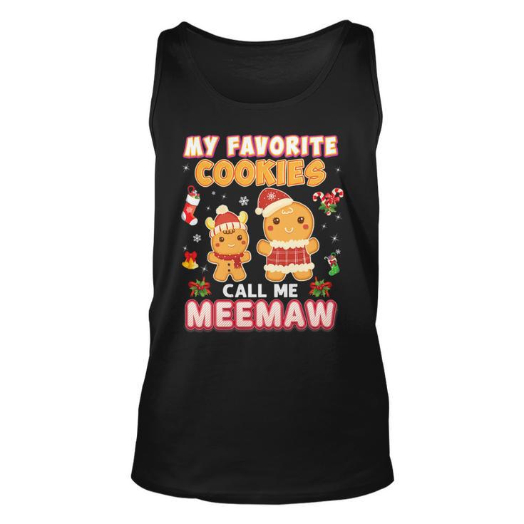 My Favorite Cookies Call Me Meemaw 882 Shirt Unisex Tank Top