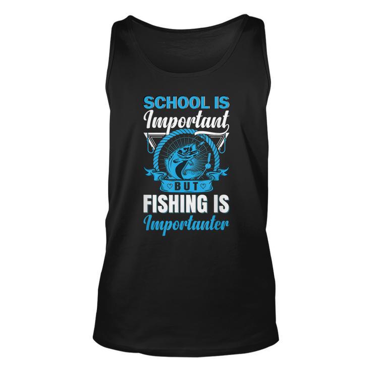 N Fishing Fisherman Kids Boys Men Bass Fishing  Unisex Tank Top