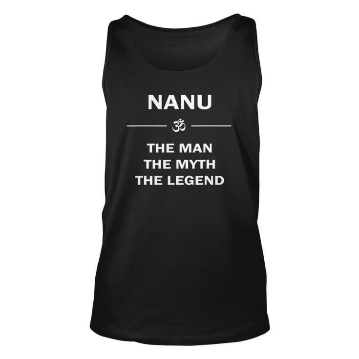 Nanu Grandfather For Fathers Day Unisex Tank Top