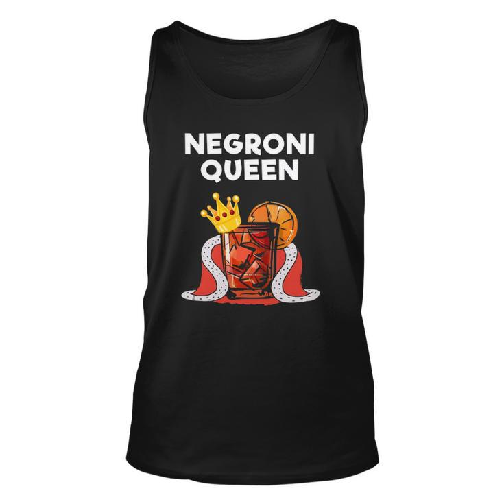 Negroni Queen Funny Drinking Queen Unisex Tank Top