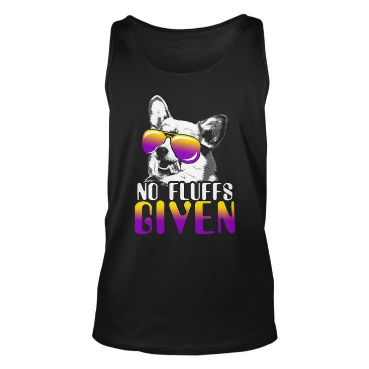 No Fluffs Given Corgi Sunglasses Pembroke Welsh Corgi Pwc Unisex Tank Top