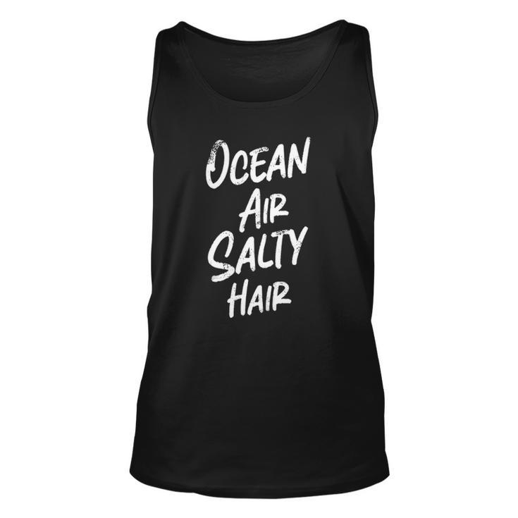 Ocean Air Salty Hair Summer Vacation Men Women & Kids Tank Top