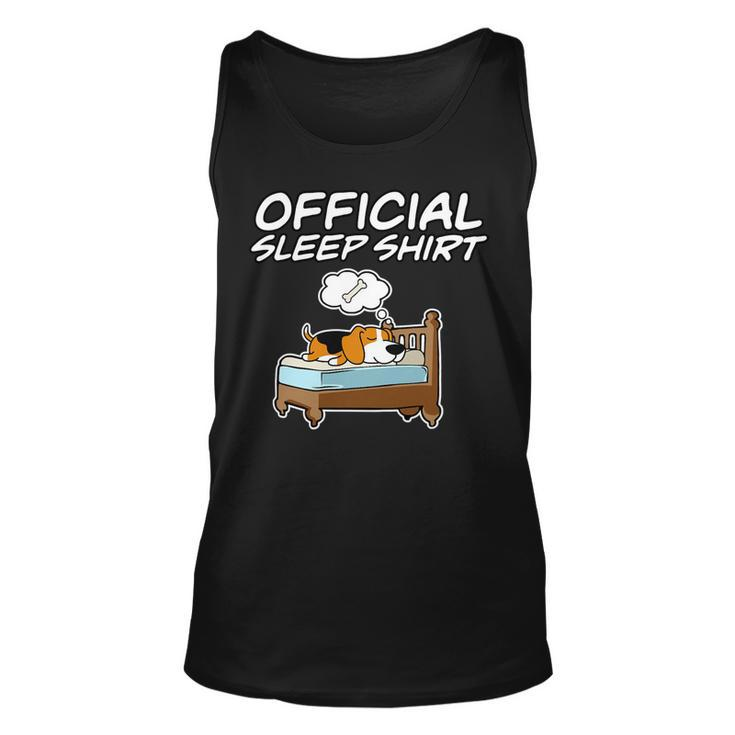 Official Sleepshirt I Pajamas I Beagle 68 Beagle Dog Unisex Tank Top
